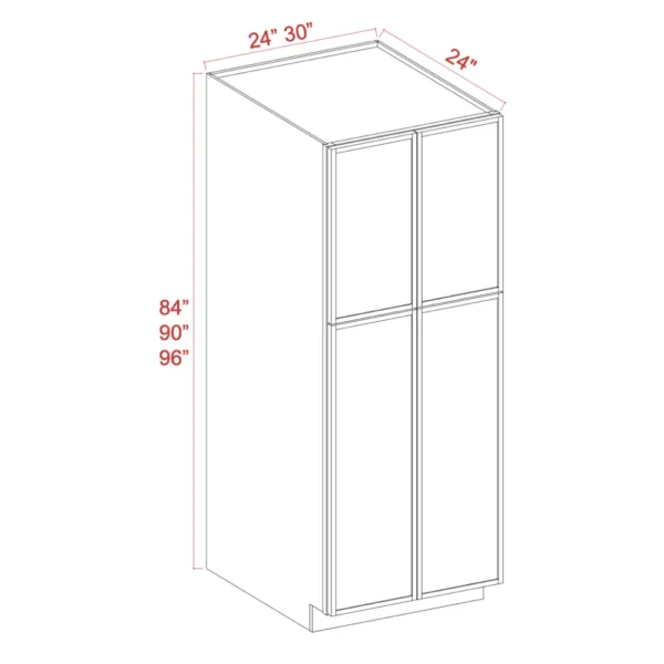 Tall Pantry 4 Doors P248424