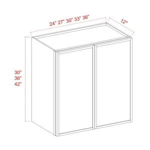 Wall Cabinet Double Door