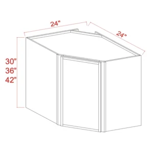 Wall Diagonal Corner Cabinet W2442