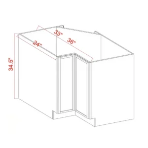 Easy Reach Base Cabinet ERB 36 LAZY SUSY LSB